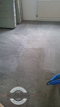 Bedroom carpet cleaning