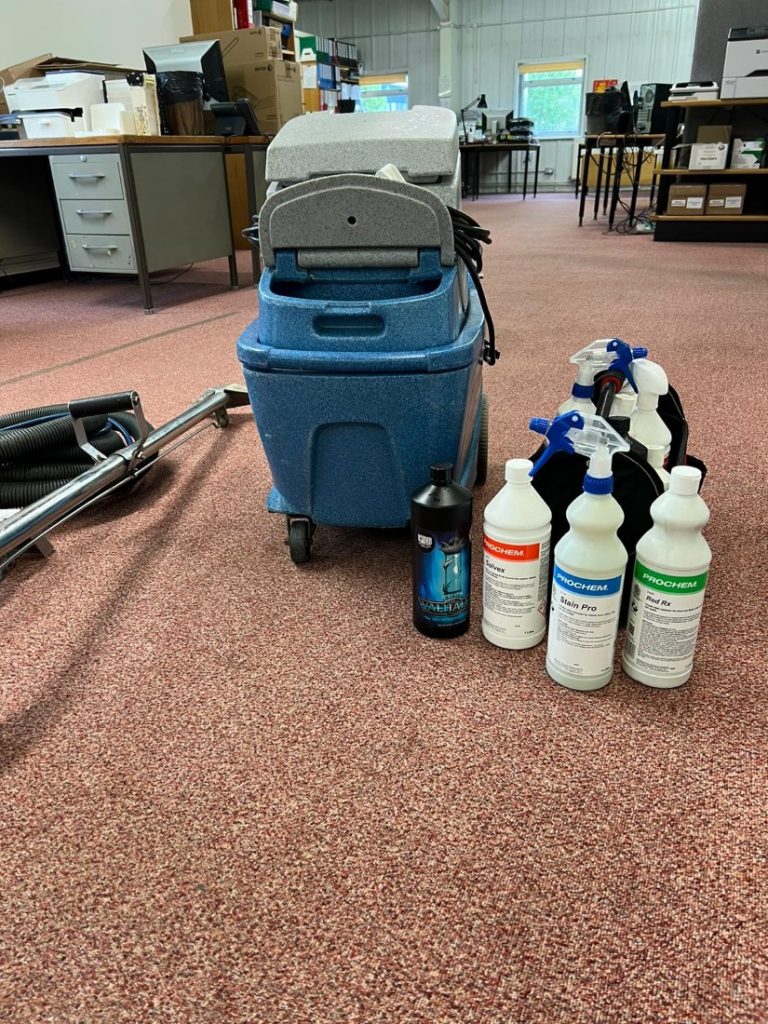 Our professional carpet cleaning products