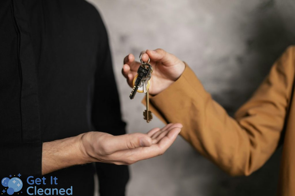 passing the keys for a tenancy